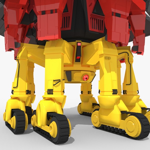 3d model of mobile landing robot character - Landing Robo LR-12 by Tschirner